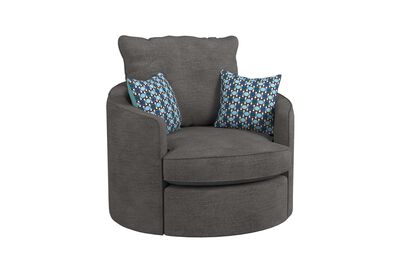 Living Ellie Fabric Twister Chair | Ellie Sofa Range | ScS