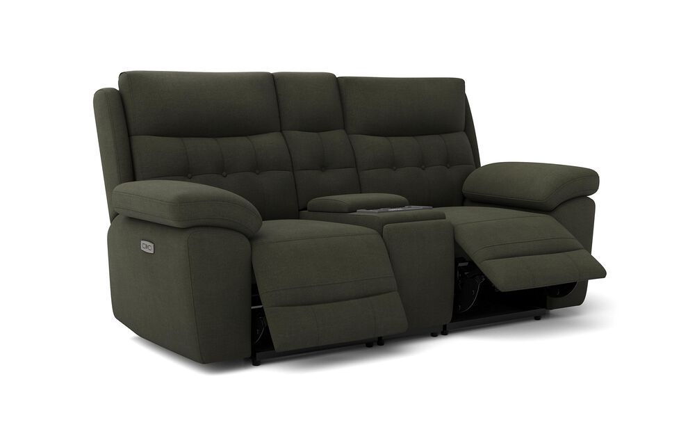 Belford 2 Seater Power Recliner Sofa with Media Console and Power head Tilt | Belford Sofa Range | ScS