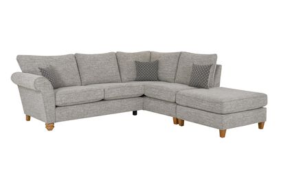 Aurora Fabric 2 Corner 1 Right Hand Facing Chaise Standard Back Sofa | Aurora Sofa Range | ScS