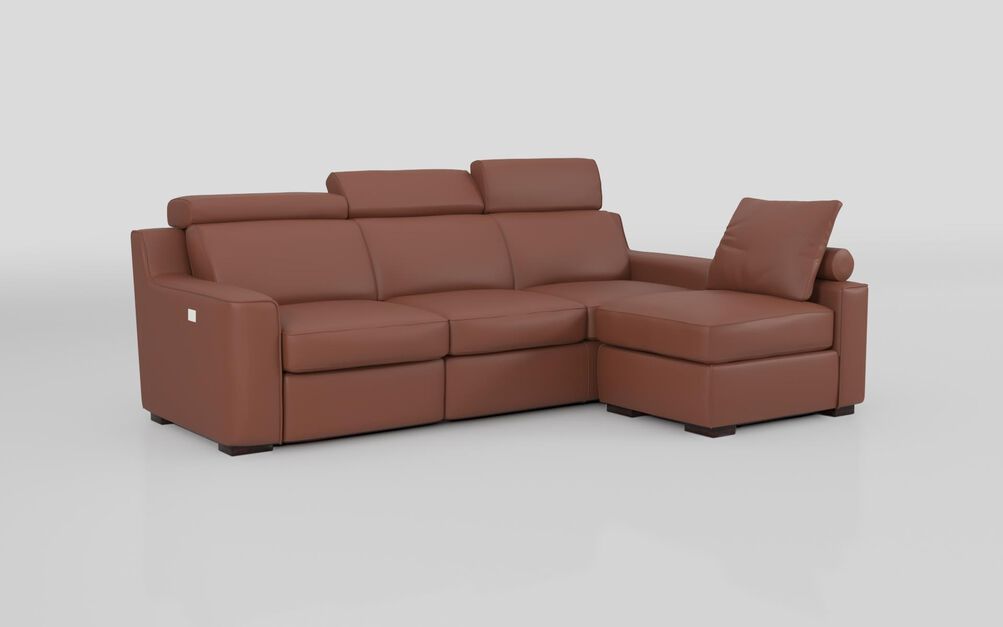 Crostolo 3 Corner 1 Left Hand Facing Power Recliner and Right Hand Facing Chaise Sofa | Crostolo Sofa Range | ScS