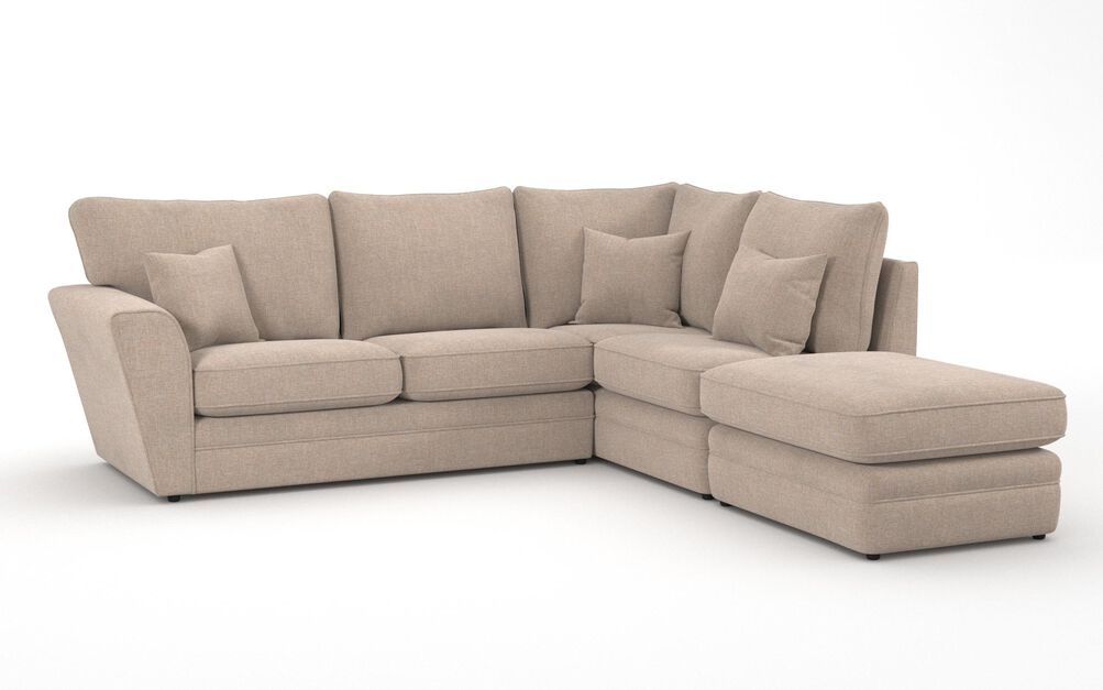 Tunstall 2 Corner 1 Chaise Standard Back Sofa | Tunstall Sofa Range | ScS