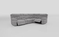 Belford 3 Corner 1 Power Recliner with Media Unit and Power Head Tilt, AMARANTO-DARK-BROWN-700 Belford 3 Corner 1 Power Recliner with Media Unit and Power Head Tilt | Belford Sofa Range | ScS