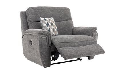 Living Ashton Fabric Love Chair Manual Recliner | Ashton Sofa Range | ScS