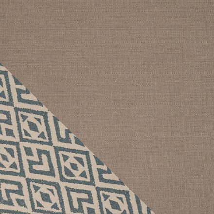 Aspen Fabric Pattern Top Banquette Footstool, LISBON CREAM BOZAR HEARTS Aspen Fabric Pattern Top Banquette Footstool | Aspen Sofa Range | ScS