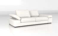 Savazza 3 Seater Sofa with Adjustable Back Rest, MACADAMIA OPTICAL WHITE 000 Savazza 3 Seater Sofa with Adjustable Back Rest | Savazza Sofa Range | ScS