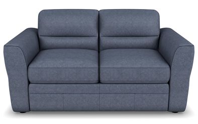 Blue Leather Sofa Recliners Corner, Navy Leather Couch