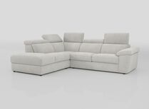 Norbello 2 Corner 3 with Sofa Bed and Left Hand Facing Chaise with Storage | Norbello Sofa Range | ScS