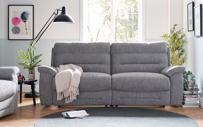 Dion Fabric 3 Seater Power Recliner Sofa | Dion Sofa Range | ScS
