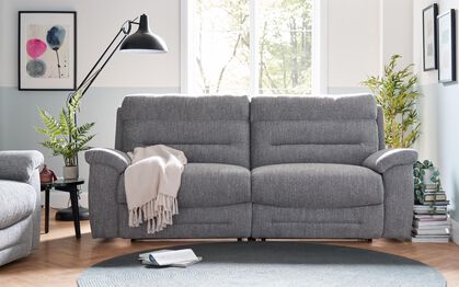 Dion Fabric 3 Seater Sofa