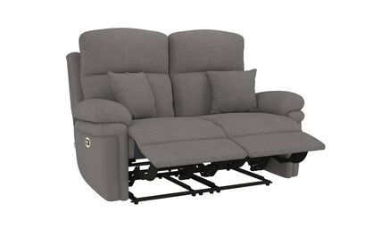 La-Z-Boy Toledo Fabric 2 Seater Power Recliner Sofa with Head Tilt & Lumbar | La-Z-Boy Toledo Sofa Range | ScS