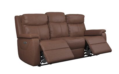 La-Z-Boy Daytona Leather 3 Seater Power Recliner Sofa with Head Tilt | La-Z-Boy Daytona Sofa Range | ScS