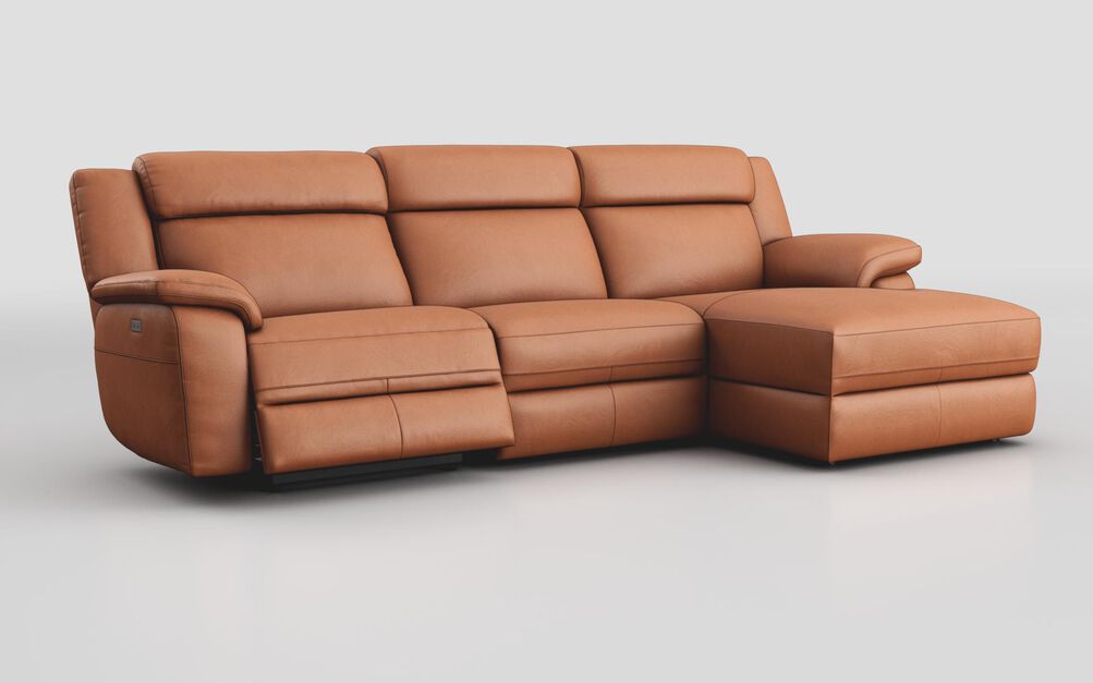 Sarsina 3 Seater Sofa Left Hand Facing Power & Right Hand Facing Lounger  | Sarsina Sofa Range | ScS