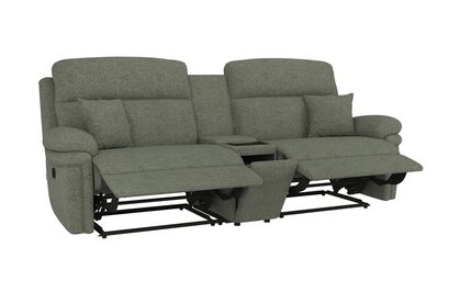 La-Z-Boy Toledo Fabric 3 Seater Manual Recliner Sofa with Tech Console | La-Z-Boy Toledo Sofa Range | ScS