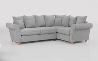 Aveley 2 Corner 1 Sofa Scatter Back, BEGONIA MEDIUM GREY 835 Aveley 2 Corner 1 Sofa Scatter Back | Aveley Sofa Range | ScS