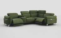 Gattolino 2 Corner 1 Power Recliner Sofa with Manual Head Tilt & Console | Gattolino Sofa Range | ScS