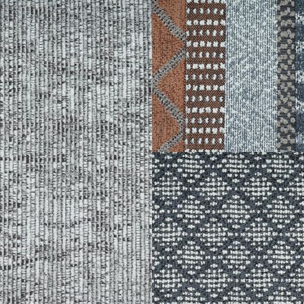 Aurora Fabric 1 Corner 2 Left Hand Facing Chaise Scatter Back Sofa, LUNA COLLECTION SILVER OPTION 1 Aurora Fabric 1 Corner 2 Left Hand Facing Chaise Scatter Back Sofa | Aurora Sofa Range | ScS