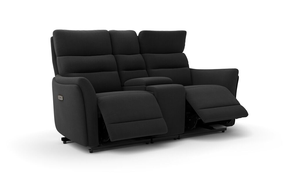 Cleveley 2 Seater Power Recliner Sofa with Console & Power Head Tilt | Cleveley Sofa Range | ScS