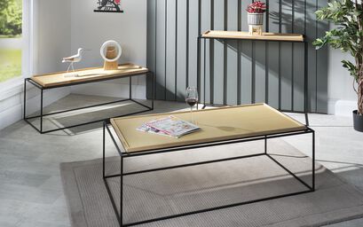 Nova Grey Oak Console Table | Furniture | ScS