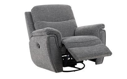 Living Ashton Fabric Swivel Glider Chair | Ashton Sofa Range | ScS
