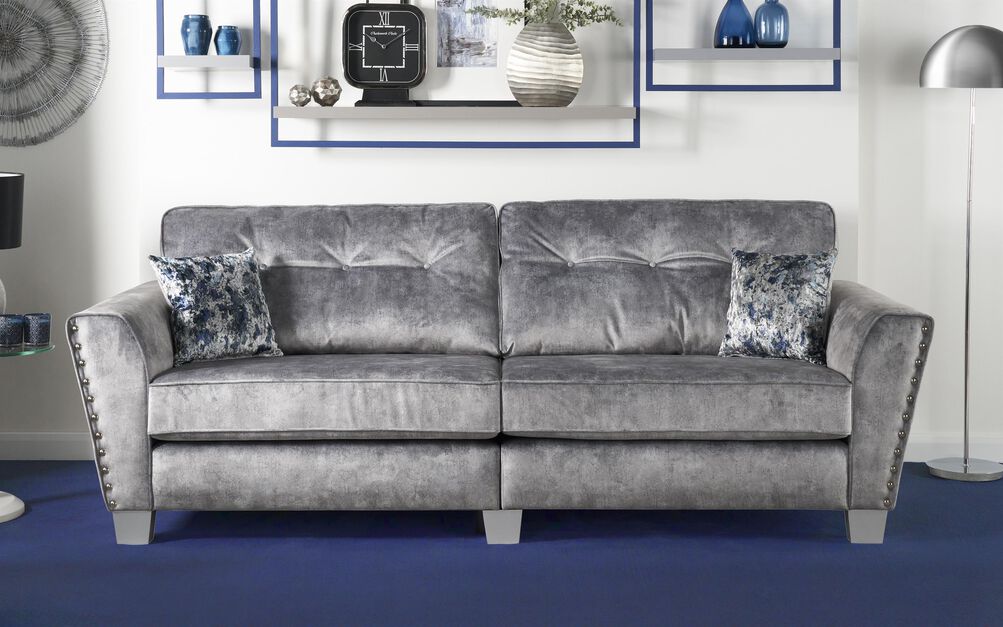 Living Esme Fabric 4 Seater Sofa | Esme Sofa Range | ScS