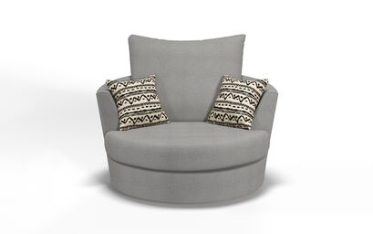 Living Pasadena Boucle Swivel Chair | Pasadena Sofa Range | ScS