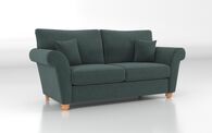 Aveley 2 Seater Sofa Standard Back, DALIA TURQUOISE 516 Aveley 2 Seater Sofa Standard Back | Aveley Sofa Range | ScS