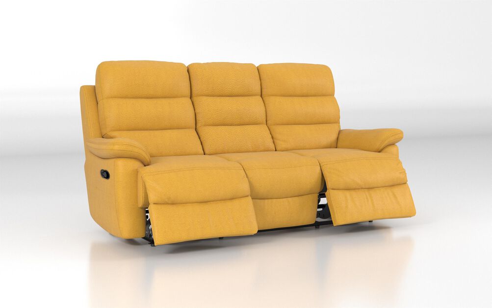 Ossett 3 Seater Manual Recliner Sofa | Ossett Sofa Range | ScS