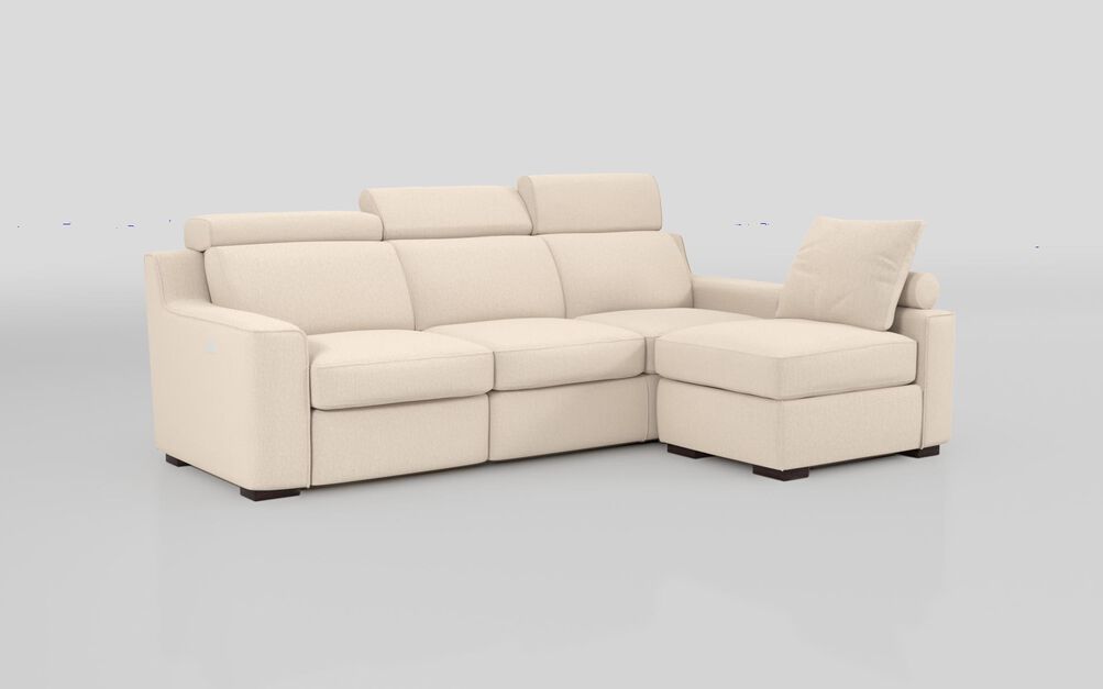 Crostolo 3 Corner 1 Left Hand Facing Power Recliner and Right Hand Facing Chaise Sofa | Crostolo Sofa Range | ScS