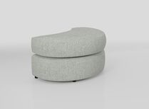Aurora Fabric Large Twister Footstool | Aurora Sofa Range | ScS