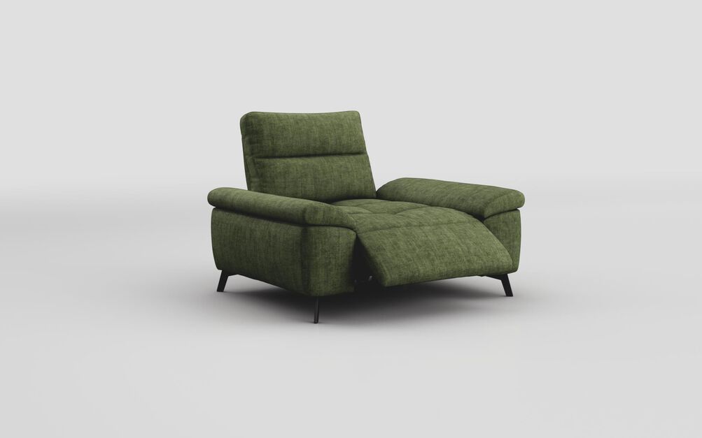 Pavirana Armchair with Power Sliding Backrest & Power Footrest | Pavirana Sofa Range | ScS