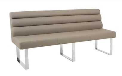 Lisbon 1.8m Bench with Backrest | Lisbon Furniture Range | ScS
