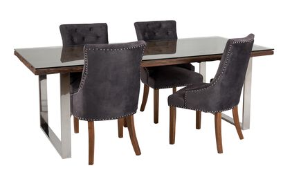 Jaipur Large Dining Table & 4 Chairs | Jaipur Furniture Range | ScS