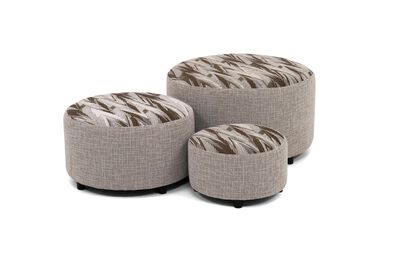 Skylar Fabric Stacking Footstools | Skylar Sofa Range | ScS