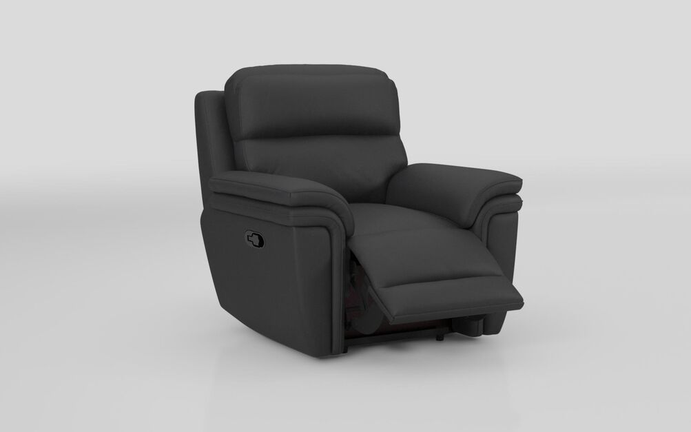 Maer Manual Recliner Chair, ARABIS-BLACK-910 Maer Manual Recliner Chair | Maer Sofa Range | ScS