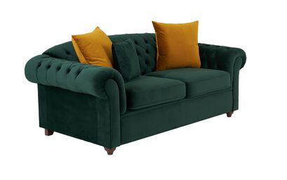 Clover Velvet 3 Seater Sofa | Clover Sofa Range | ScS