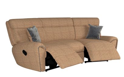 La-Z-Boy Pittsburgh Fabric Compact Curved Manual Recliner Sofa | La-Z-Boy Pittsburgh Sofa Range | ScS