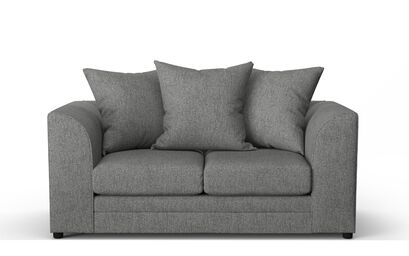 Chicago Fabric Pewter 2 Seater Sofa | Chicago Sofa Range | ScS