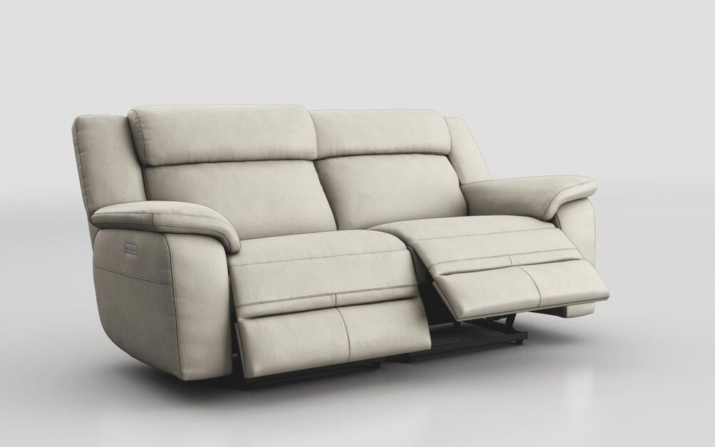 Sarsina 3 Seater Power Recliner Sofa with Power Head Tilt | Sarsina Sofa Range | ScS