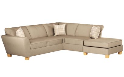 Theo Fabric 2 Corner 1 Right Hand Facing Chaise Standard Back Sofa | Theo Sofa Range | ScS