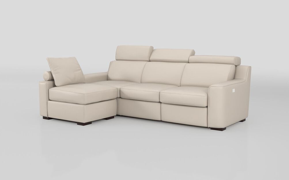 Crostolo 1 Corner 3 Right Hand Facing Power Recliner and Left Hand Facing Chaise Sofa | Crostolo Sofa Range | ScS