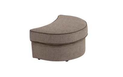 Living Clyde Fabric Twister Footstool | Clyde Sofa Range | ScS