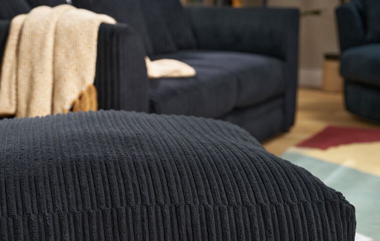 Chicago Fabric Standard Footstool Chicago Fabric Standard Footstool