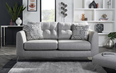 Ideal Home Frankie Fabric Bench Footstool | Frankie Sofa Range | ScS