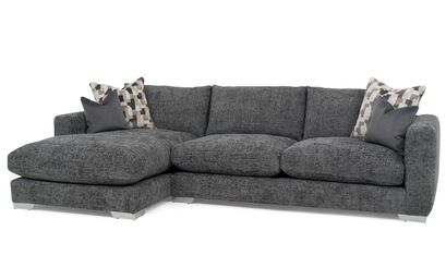 McKellen Fabric 4 Seater Sofa Left Hand Facing Chaise | McKellen Sofa Range | ScS