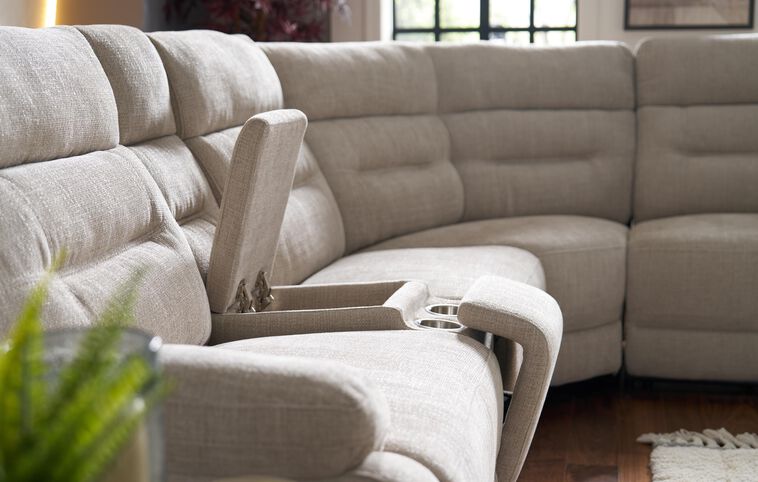 Fenton 2 Seater Power Recliner Sofa with Media Console Fenton 2 Seater Power Recliner Sofa with Media Console