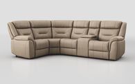 Ainsdale 1 Corner 2 Sofa with Console, MACADAMIA-DARK-BEIGE-005 Ainsdale 1 Corner 2 Sofa with Console | Ainsdale Sofa Range | ScS