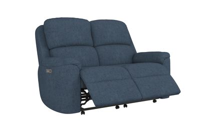 Celebrity Cambridge Fabric 2 Seater Power Recliner Sofa with Lumbar Support & Head Rest | Celebrity Cambridge Sofa Range | ScS