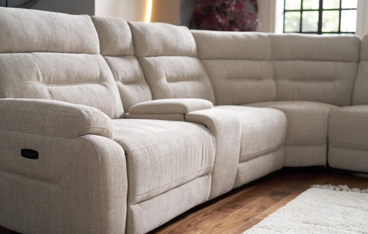 Fenton 2 Seater Power Recliner Sofa with Media Console Fenton 2 Seater Power Recliner Sofa with Media Console