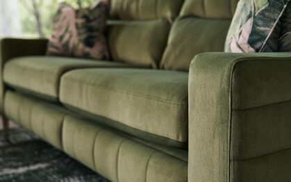 Gretna 3 Seater Power Recliner Sofa, ANEMONE ANTHRACITE 850 Gretna 3 Seater Power Recliner Sofa | Gretna Sofa Range | ScS
