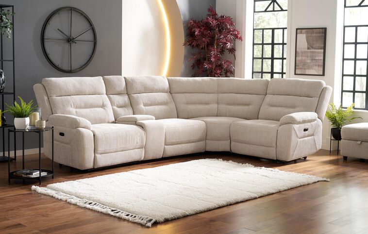 Fenton 2 Seater Power Recliner Sofa with Media Console Fenton 2 Seater Power Recliner Sofa with Media Console